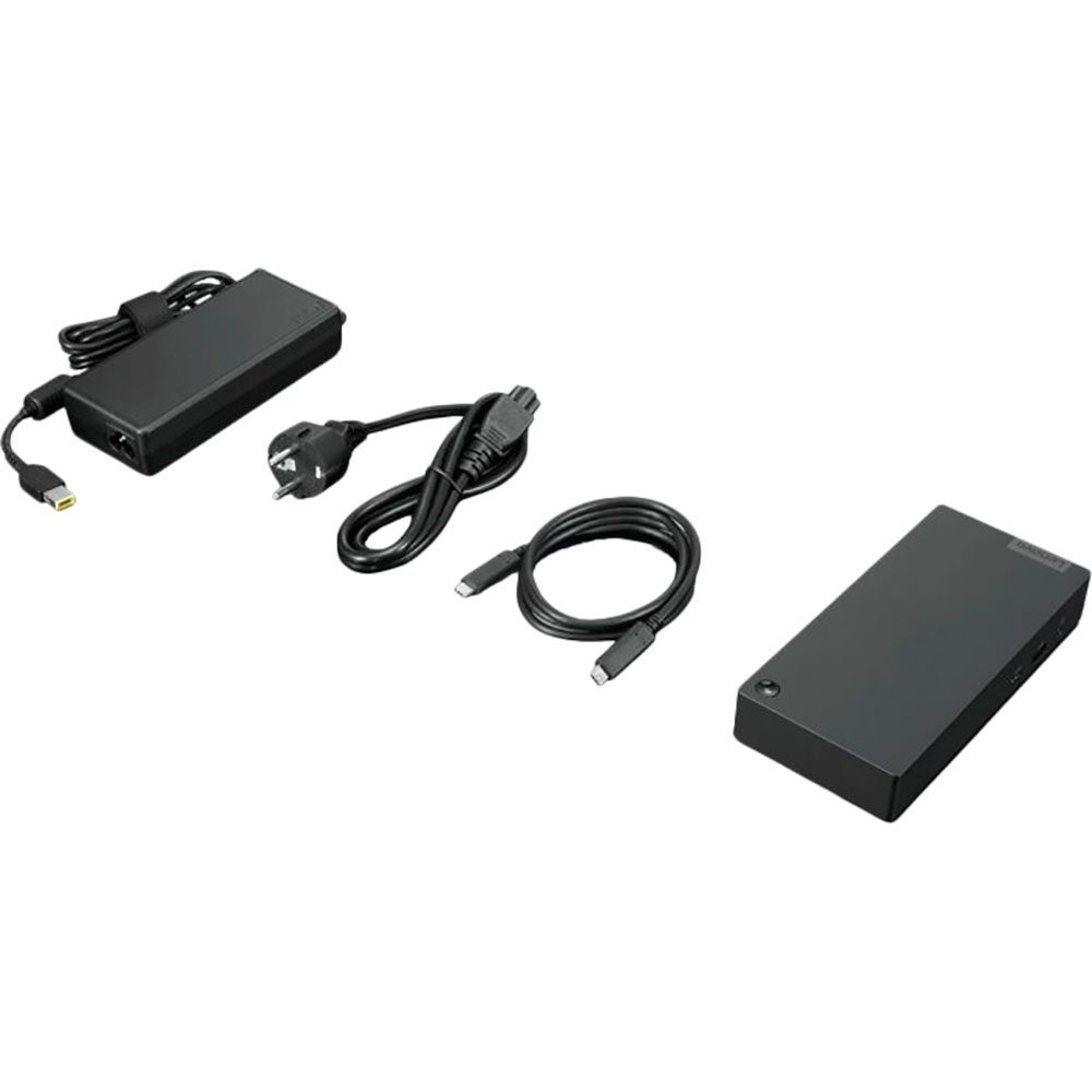 Док-станция Lenovo USB-C 90W (40B50090EU) Дополнительные разъемы LAN (RJ-45)
