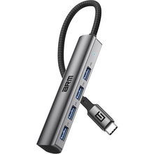 USB-хаб ARMORSTANDART Type-C to 4USB Gray (ARM69364)