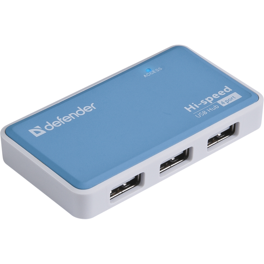 USB-хаб DEFENDER QUADRO POWER USB 2.0 (83503)