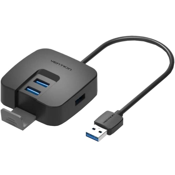 USB-хаб VENTION USB 3.0 - 4хUSB 3.0 Black 1 м (CHBBF)