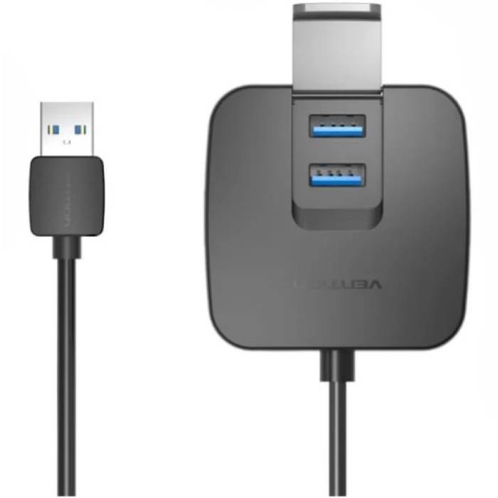 USB-хаб VENTION USB 3.0 - 4хUSB 3.0 Black 1 м (CHBBF) Тип USB-хаб