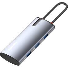 USB-хаб COLORWAY USB-C 5-в-1 Type C PD 100W/USB3.0х3/HDMI 4К (BO3PS5I01-4)