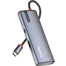 USB-хаб COLORWAY USB-C 5-в-1 Type C PD 100W/USB3.0х3/HDMI 4К (BO3PS5I01-4)