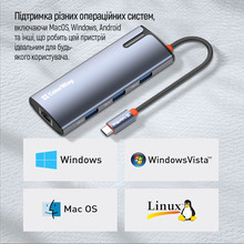 Док - станция COLORWAY 6-в-1 (BO3PS5I01-4)