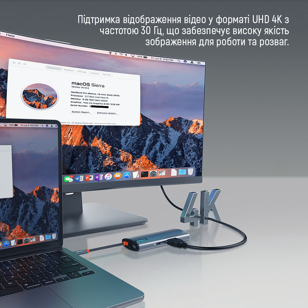 Заказать Док - станция COLORWAY 6-в-1 (BO3PS5I01-4)