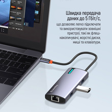 Док - станция COLORWAY 6-в-1 (BO3PS5I01-4)