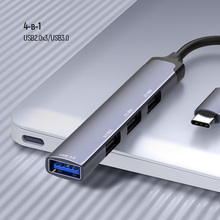 USB-хаб COLORWAY USB-A 4-в-1 USB2.0х3/USB3.0 BO3PS5I01-4 (CW-HUB05)