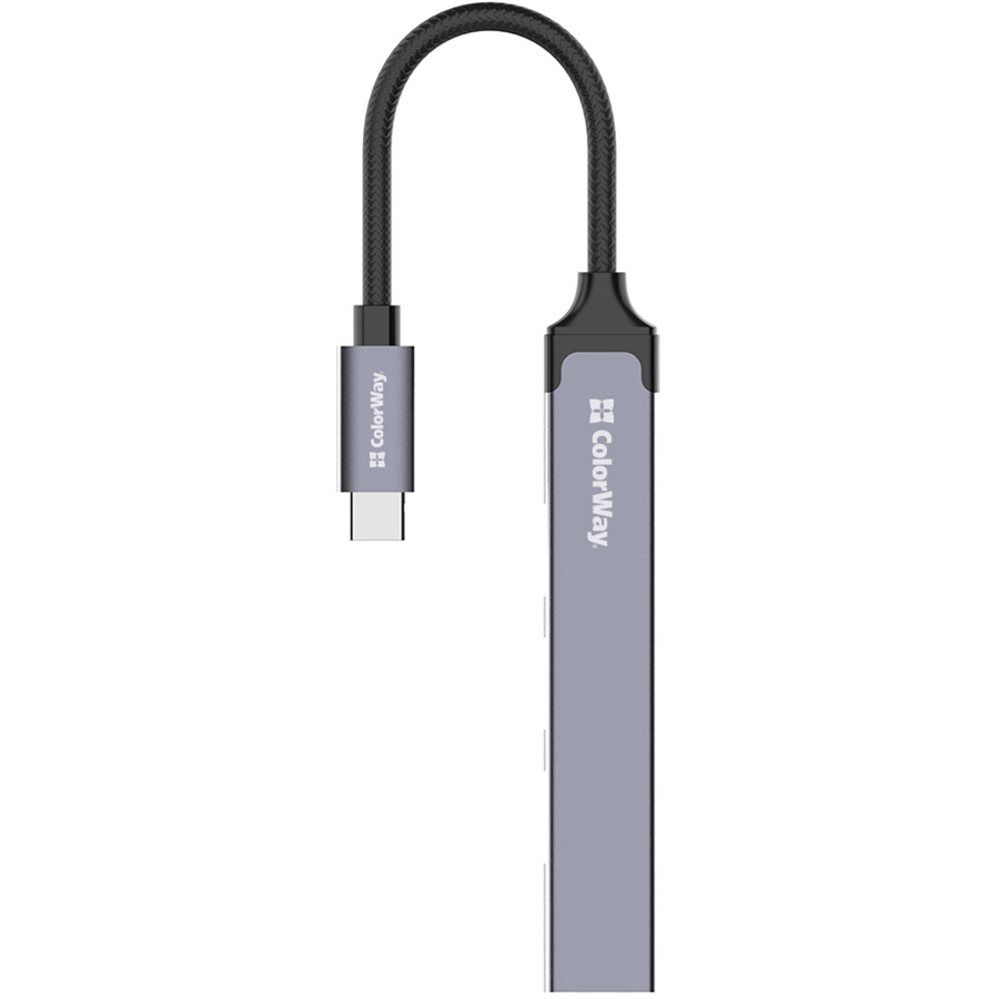 Покупка USB-хаб COLORWAY USB-C 4-в-1 (CW-HUB04)