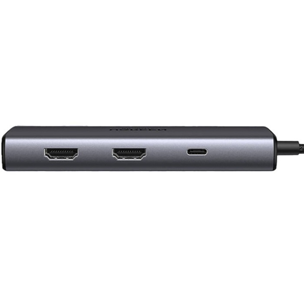 USB-хаб Ugreen CM498 USB/Type-C/HDMI 6 in 1 Silver (15852) Тип живлення пасивний