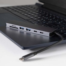 Док-станция PROOVE Iron Link 7 in 1 Silver (57730silver)