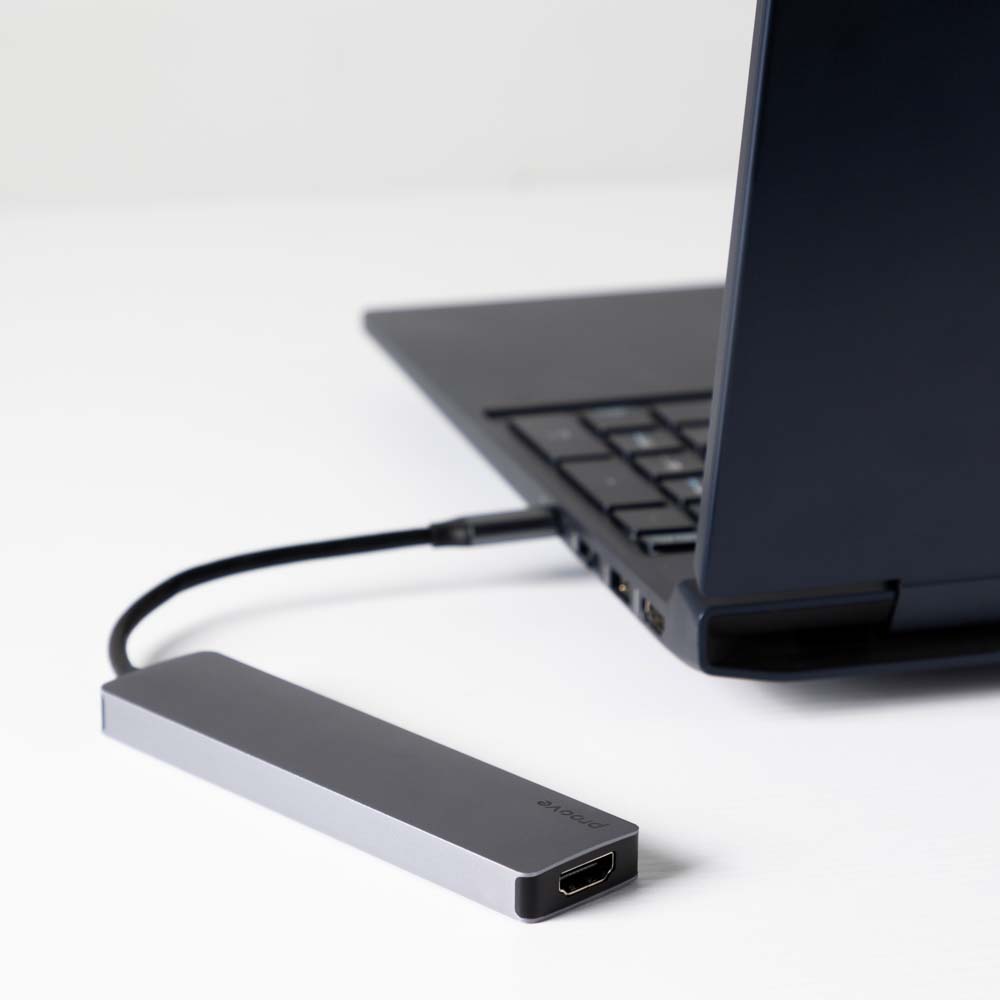 Док-станция PROOVE Iron Link 7 in 1 Silver (57730silver) Дополнительные разъемы HDMI