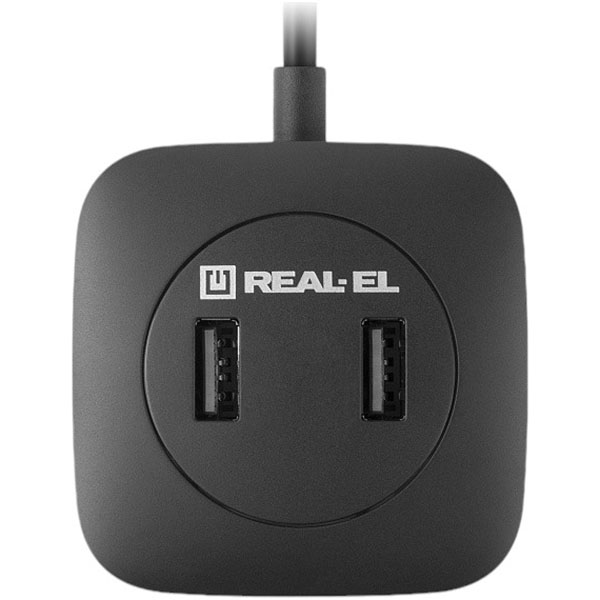 USB-хаб REAL-EL HQ-177 Black (EL123110009) Тип USB-хаб