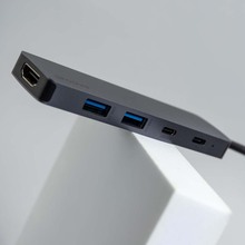 Док-станция PROOVE Iron Link 5-in-1 (57731silver)