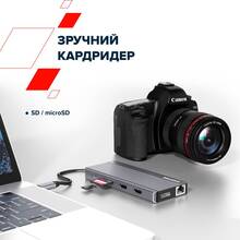 Док-станція CANYON 13 Port USB-C HUB DS-16 (CNS-TDS16)