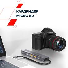 Док-станция CANYON USB-C 6-in-1 (CNS-TDS17)