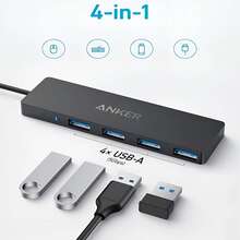 USB-хаб ANKER PowerExpand Direct 4-in-1 USB-C PD Media Hub (A8309G11)