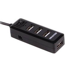 USB-хаб MAXXTER 4xUSB 2.0 Type-A (HU2A-4P-AC-03)