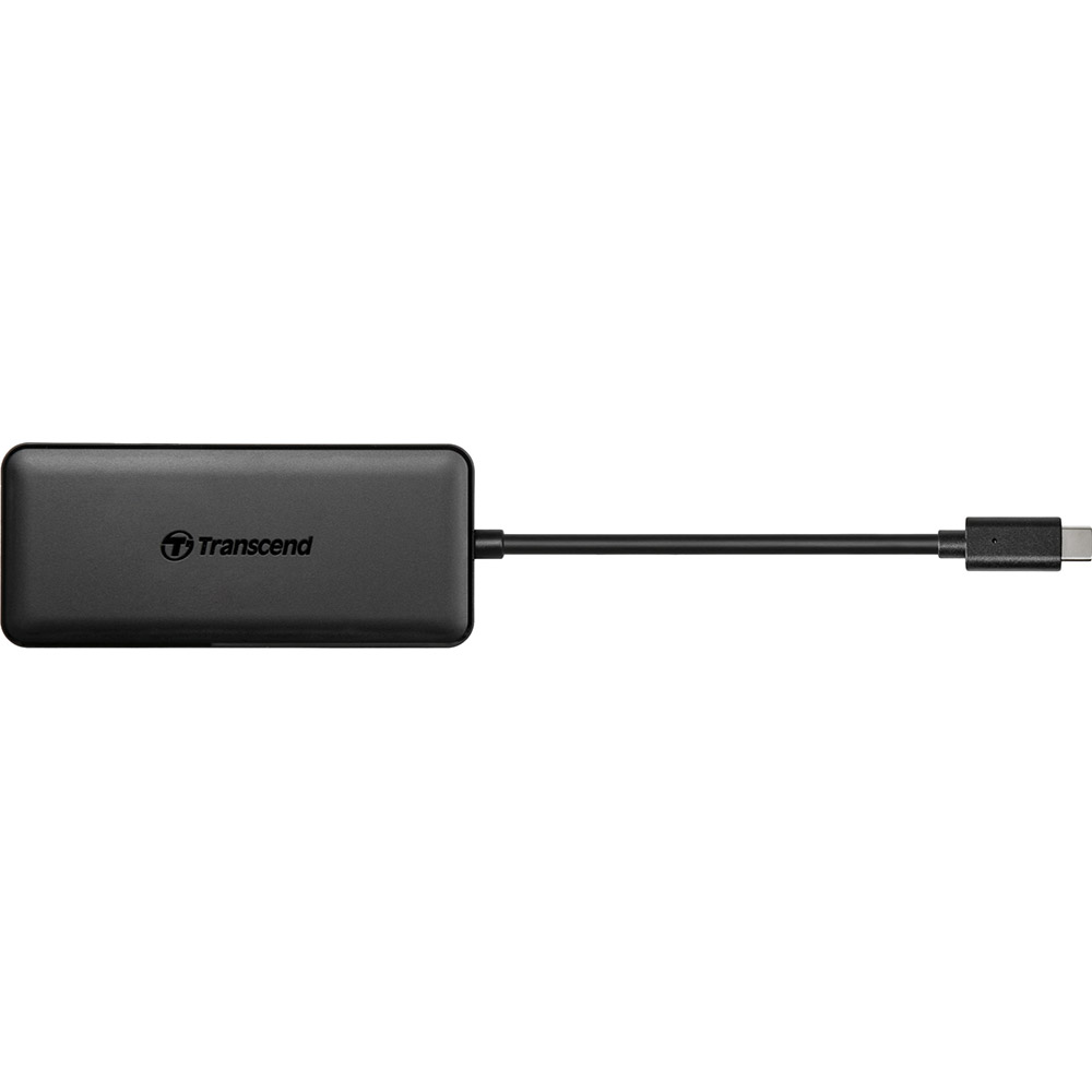 USB-хаб Transcend 6 in 1 Black (TS-HUB5C) Тип док-станция