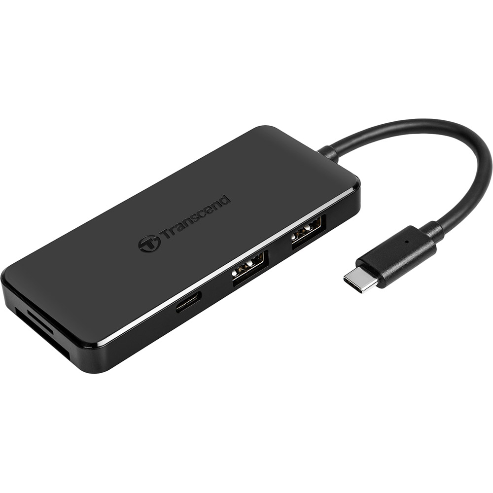 USB-хаб Transcend 6 in 1 Black (TS-HUB5C) Інтерфейс підключення USB Type-C