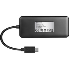 USB-хаб Transcend 6 in 1 Black (TS-HUB5C)