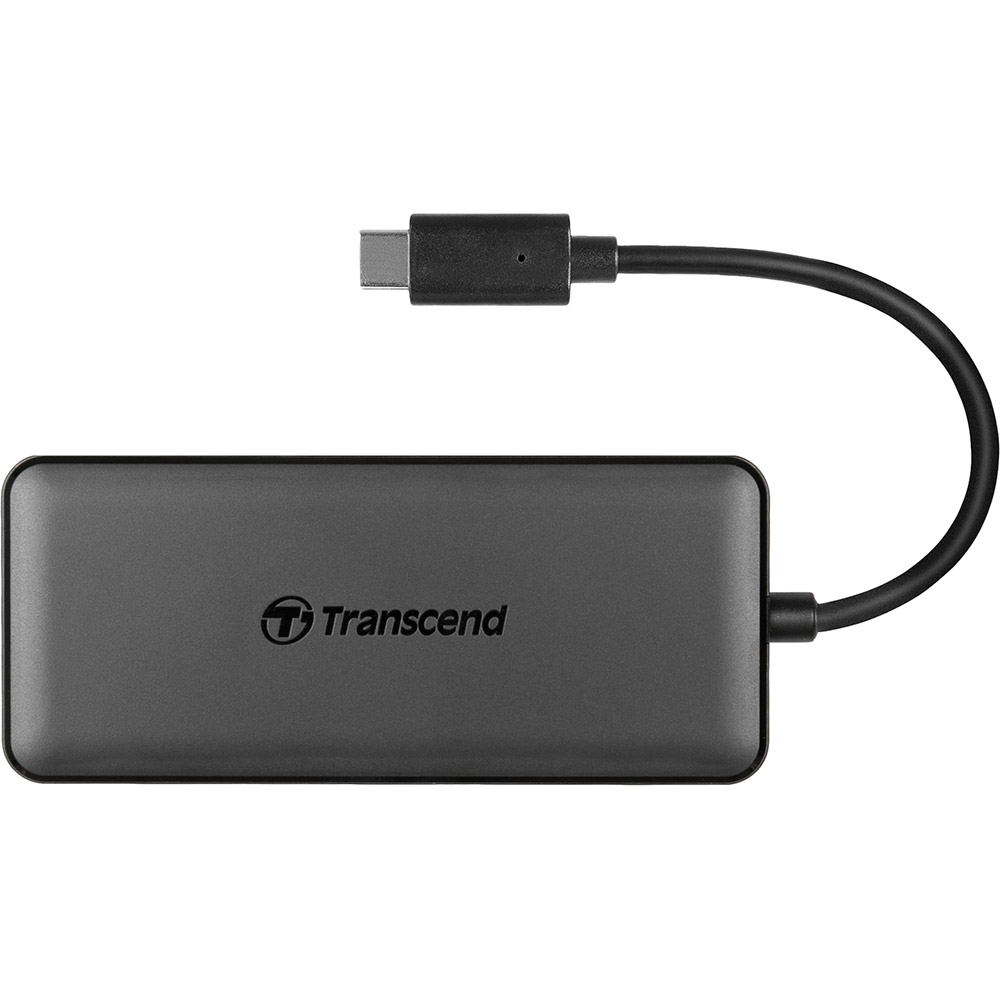 USB-хаб Transcend 6 in 1 Black (TS-HUB5C)