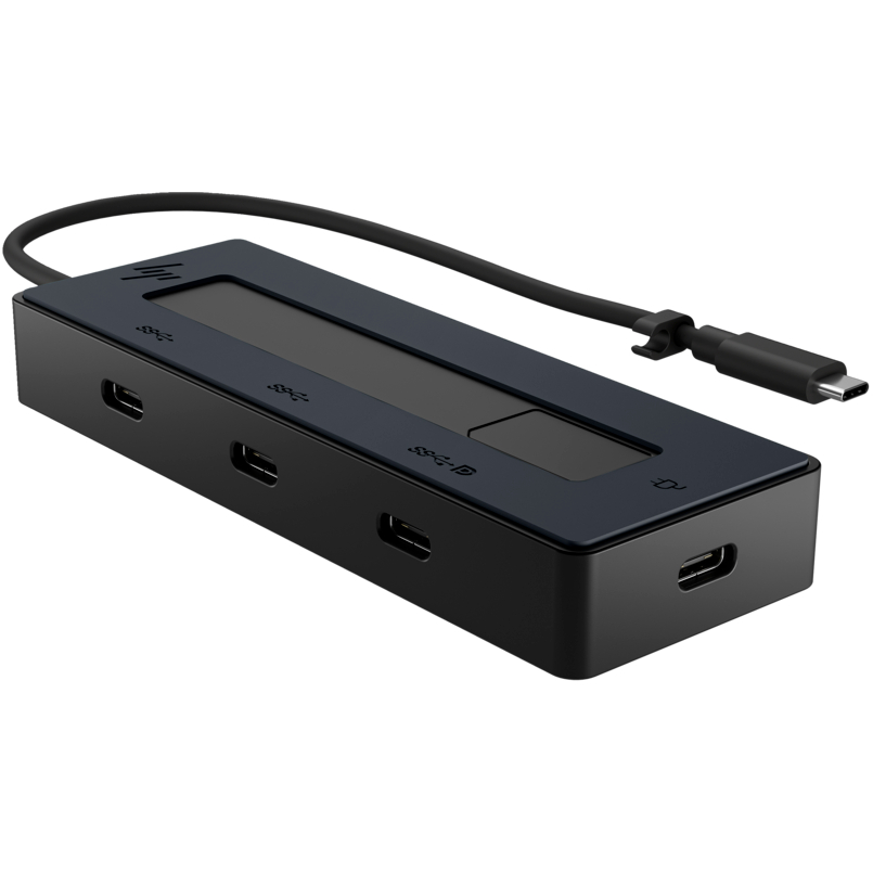 USB-хаб HP 4K Multiport Hub Black (6G842AA)