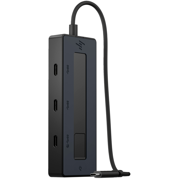 USB-хаб HP 4K Multiport Hub Black (6G842AA) Тип питания активный