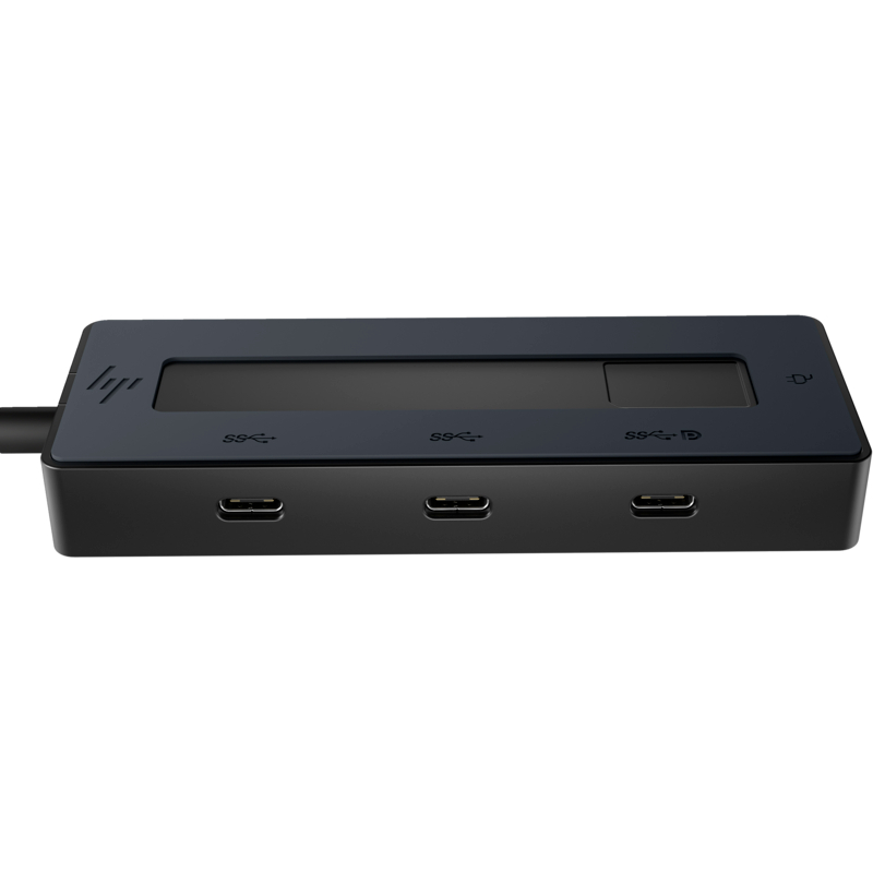 USB-хаб HP 4K Multiport Hub Black (6G842AA) Интерфейс подключения USB Type-C