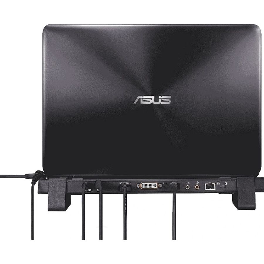 Внешний вид Док-станция ASUS USB3.0 HZ-3A Docking Station Black (90XB027N-BDS020)