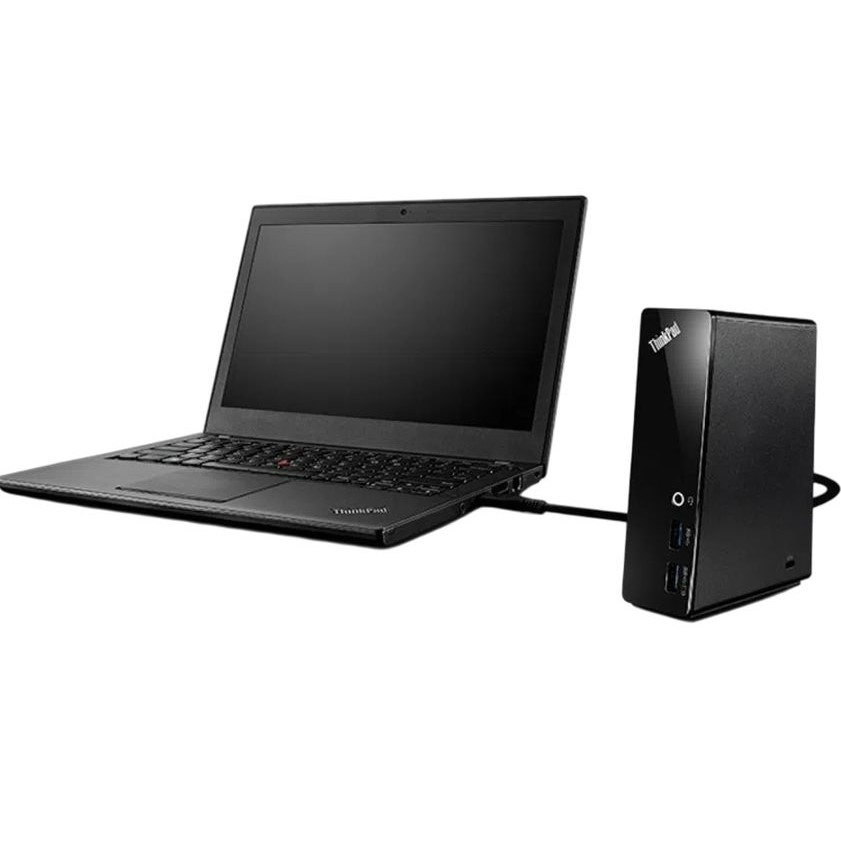 Док-станция LENOVO ThinkPad Basic USB 3.0 Dock EU (40AA0045EU) Интерфейс подключения USB Type-A