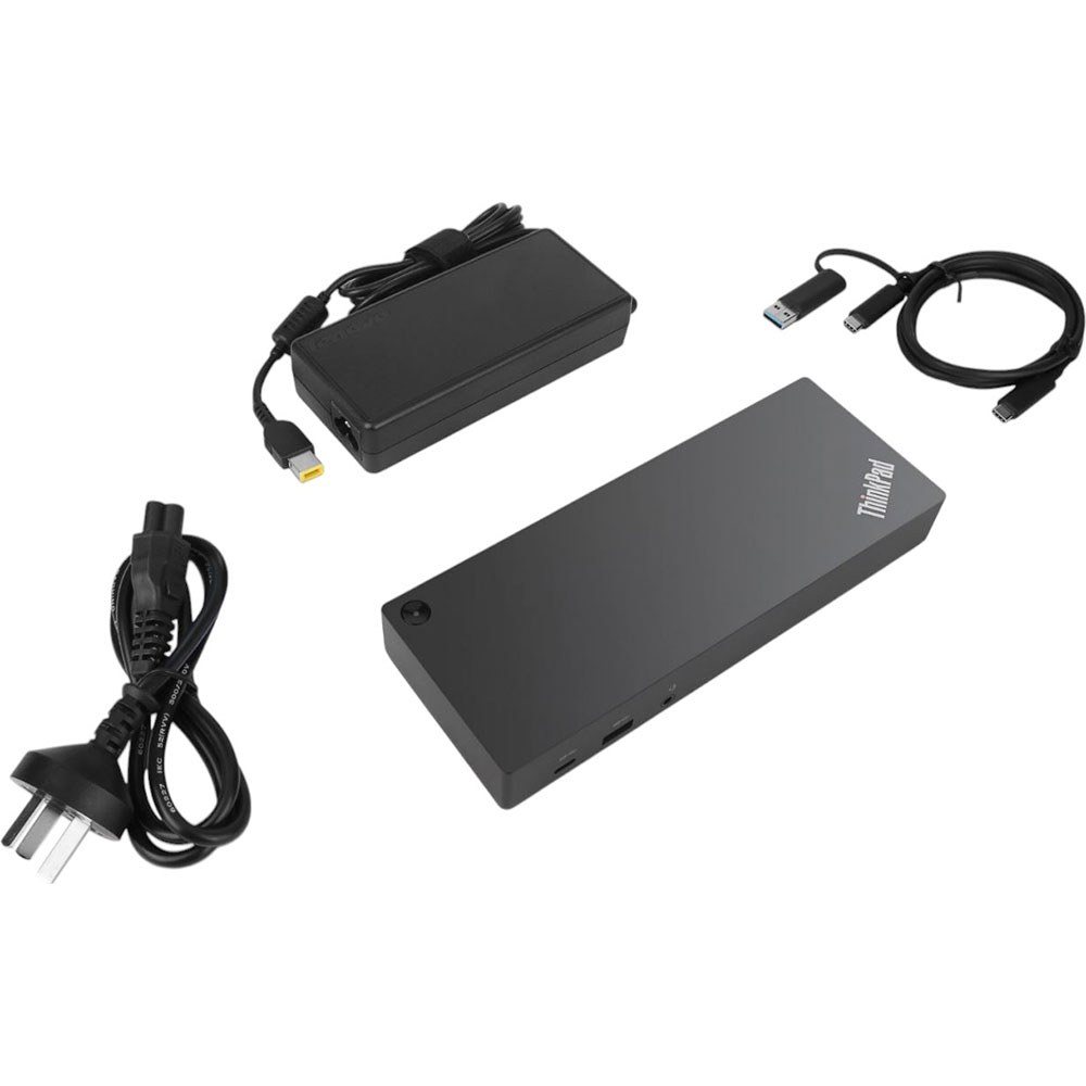 Док-станция LENOVO ThinkPad USB 3.0 Ultra Dock Gen 2 (40AF0135EU) Интерфейс подключения USB Type-A