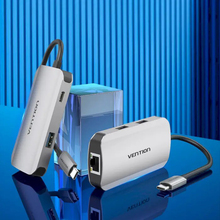 Док-станція Vention USB Type-C 5-in-1 (TNFHB)