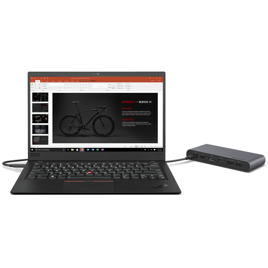 Внешний вид Док-станция LENOVO Universal Business Dock USB-C (40B30090EU)