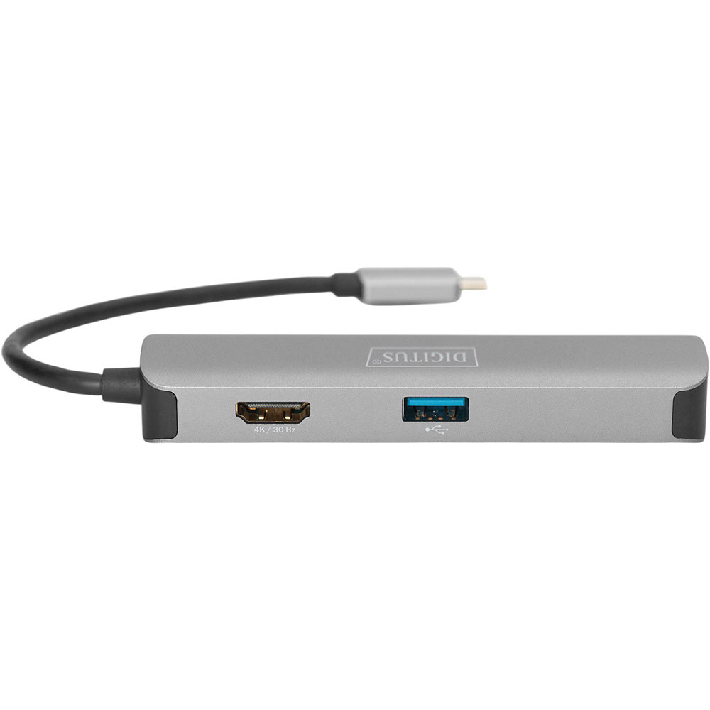 Док-станція DIGITUS USB-C 5-port Travel Dock (DA-70891) Інтерфейс підключення USB Type-C