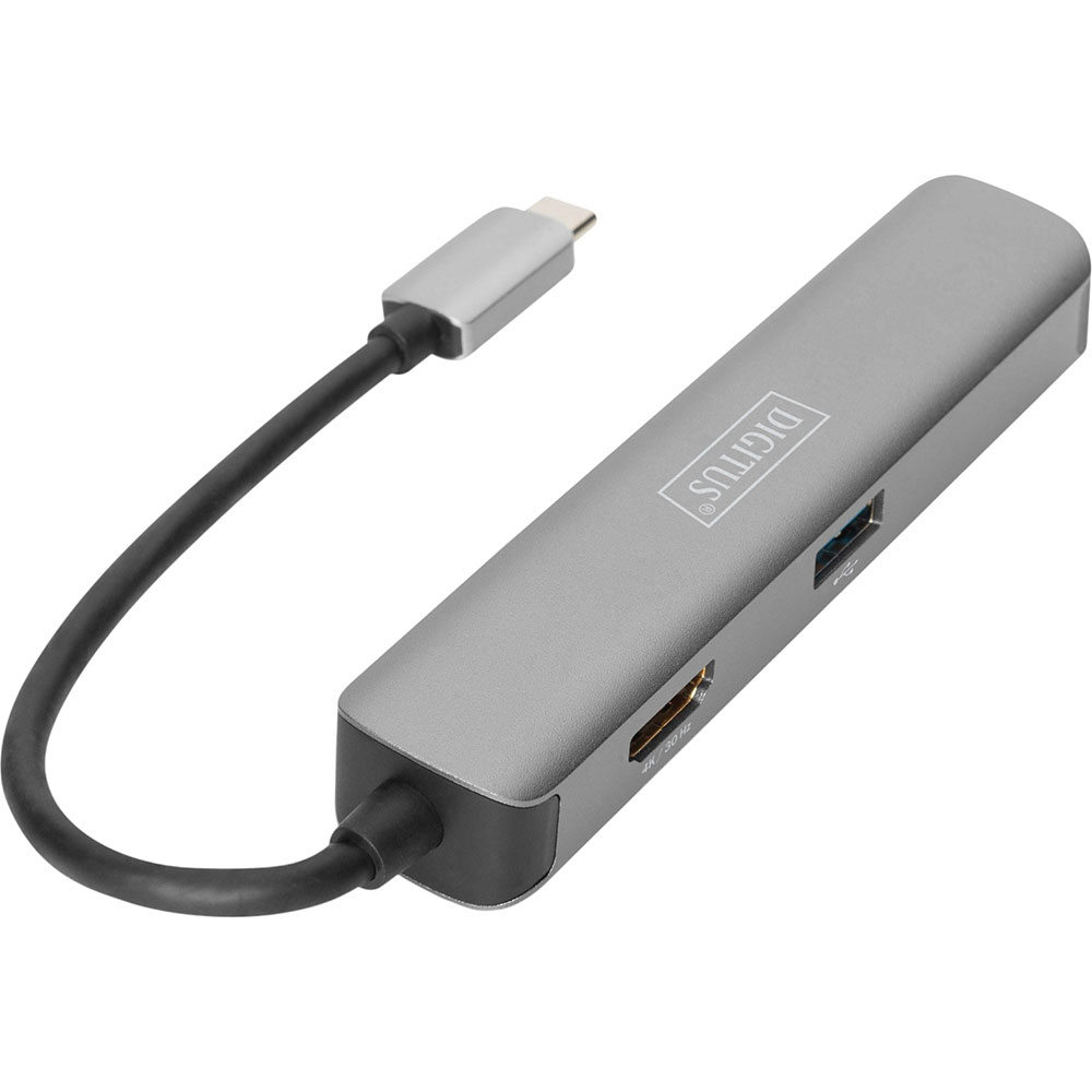 Док-станція DIGITUS USB-C 5-port Travel Dock (DA-70891) Додаткові роз'єми microSD