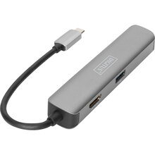 Док-станція DIGITUS USB-C 5-port Travel Dock (DA-70891)