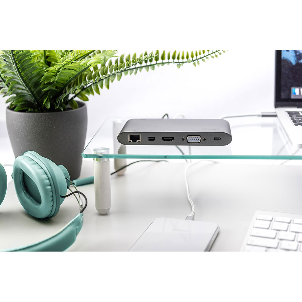 Док-станція DIGITUS USB-C 11-port Universal Docking Station (DA-70875) Додаткові роз'єми 3.5 mm Jack