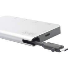 Док-станція DIGITUS USB-C 6-port Travel Dock (DA-70867)