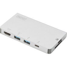 Док-станція DIGITUS USB-C 6-port Travel Dock (DA-70867)