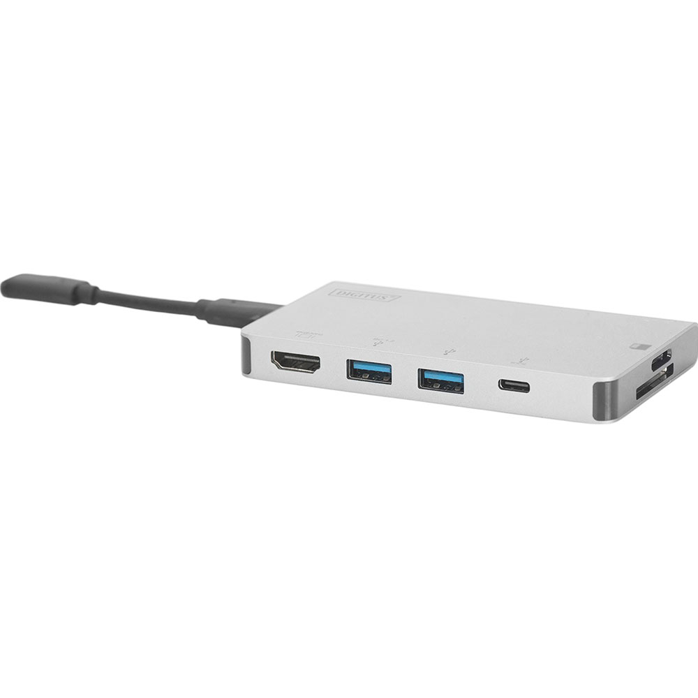 Док-станція DIGITUS USB-C 6-port Travel Dock (DA-70867) Інтерфейс підключення USB Type-C