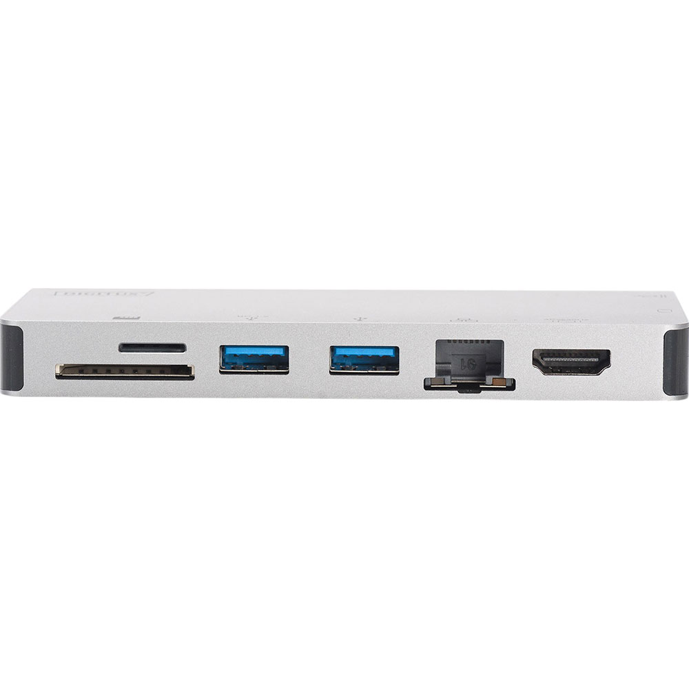 Док-станція DIGITUS USB-C 8-port Multiport Travel Dock (DA-70866) Тип док-станція