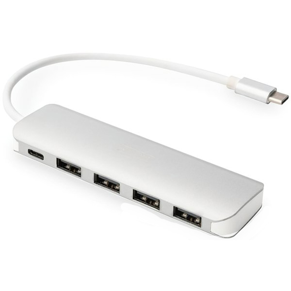 USB-хаб DIGITUS USB-C 4xUSB-A/USB-C (DA-70242-1) Кількість роз'ємів USB Type-C 1