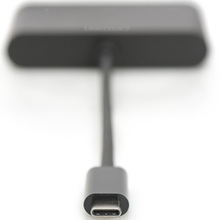 Док-станция DIGITUS USB-C HDMI/USB-A/USB-C Black (DA-70855)