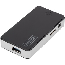 USB-хаб DIGITUS USB 3.0 4 Port Black (DA-70231)