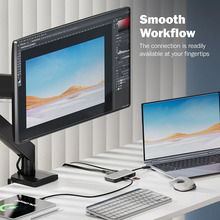 Док-станция DIGITUS 7-in-1 grey (DA-70916)