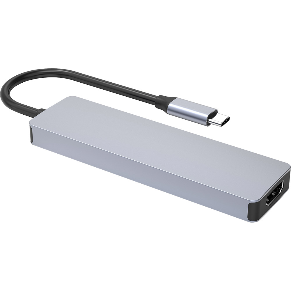 Док-станция PROOVE Iron Link 5 in 1 Silver (54690silver) Тип док-станция