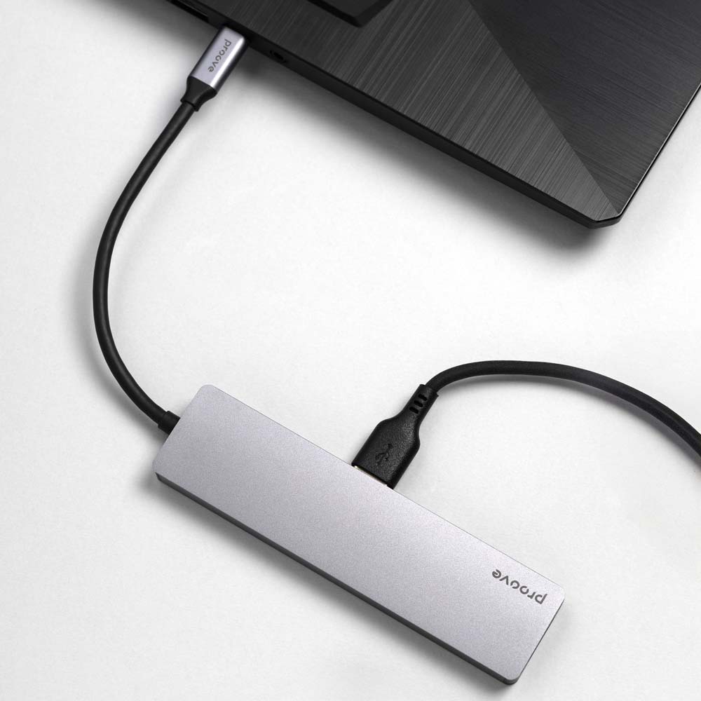 Док-станция PROOVE Iron Link 5 in 1 Silver (54690silver) Тип питания пассивный