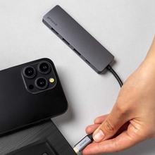 Док-станция PROOVE Iron Link 5 in 1 Silver (54690silver)