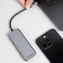 Док-станция PROOVE Iron Link 6 in 1 Silver (54691silver)