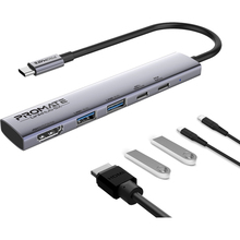 Док-станция PROMATE LinkHub-5x Grey (linkhub-5x)